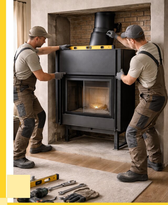 Установка каминных топок в Валуйках под ключ от 19161 р. | ЭриданВли