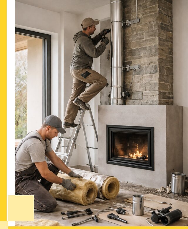 Монтаж дымоходов для каминов в Валуйках от 15968 р. ЭриданВли