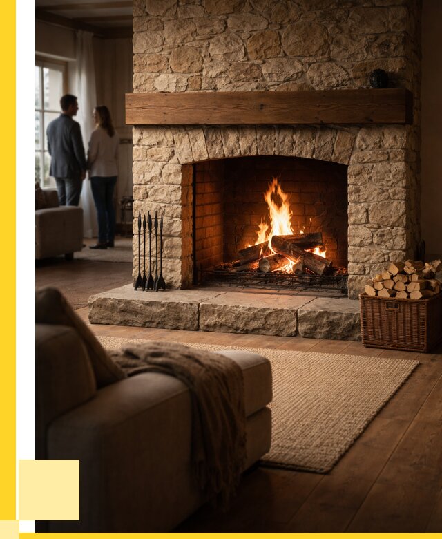 Открытые камины под ключ в Валуйках от 159675 р. ЭриданВли