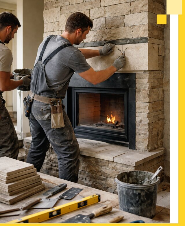 Проектирование и установка открытых каминов в Валуйках