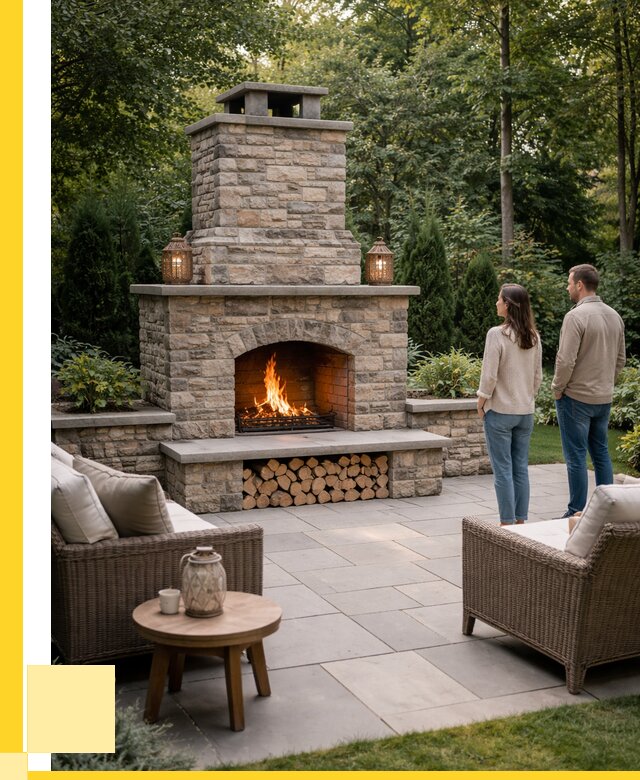 Уличные камины из кирпича в Валуйках от 159675 р. | ЭриданВли