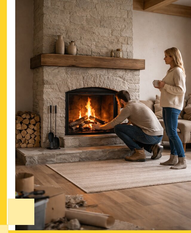 Камины для загородного дома в Валуйках от 372575 р., ЭриданВли