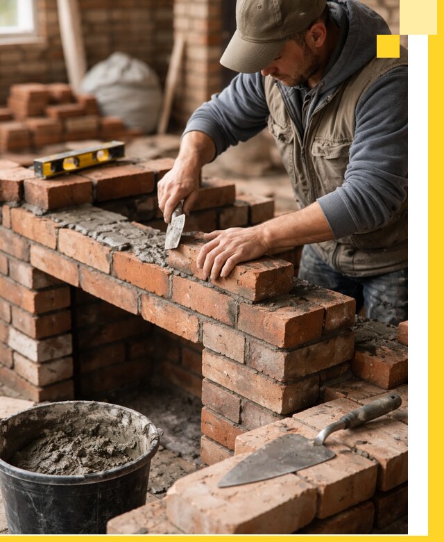 Кладка каминов под ключ в Валуйках профессиональная отделка и монтаж