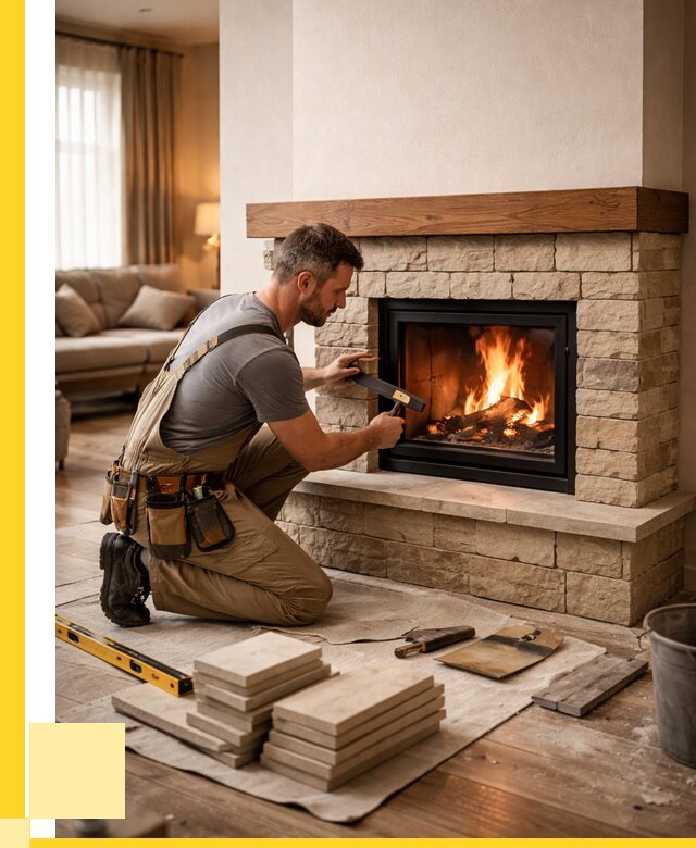 Строительство каминов в Валуйках от 159675 р., ЭриданВли - под ключ