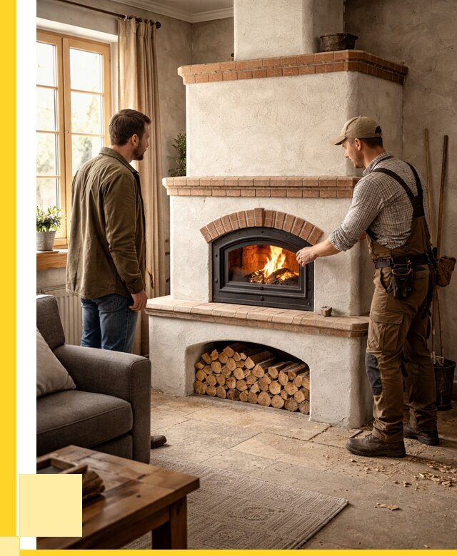 Печи камины в Валуйках: кирпичные, изразцовые от 63870 р. | ЭриданВли