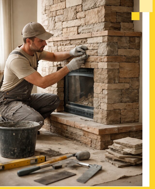 Проектирование и установка печей-каминов под ключ в Валуйках