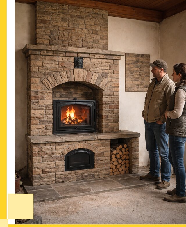 Кирпичная печь под ключ в Валуйках от 159675 р. | ЭриданВли