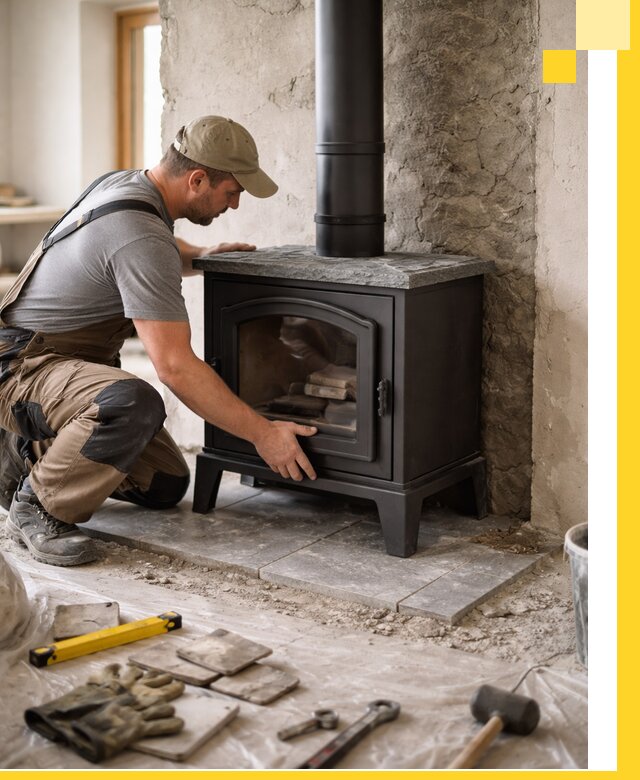 Профессиональный монтаж печей и каминов в Валуйках под ключ