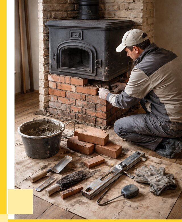 Ремонт печей в Валуйках от 12774 р., услуги печника ЭриданВли