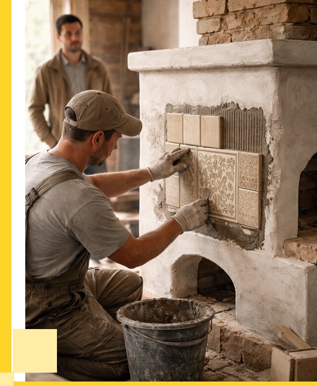 Отделка печей и банных печей в Валуйках от 37258 р. | ЭриданВли