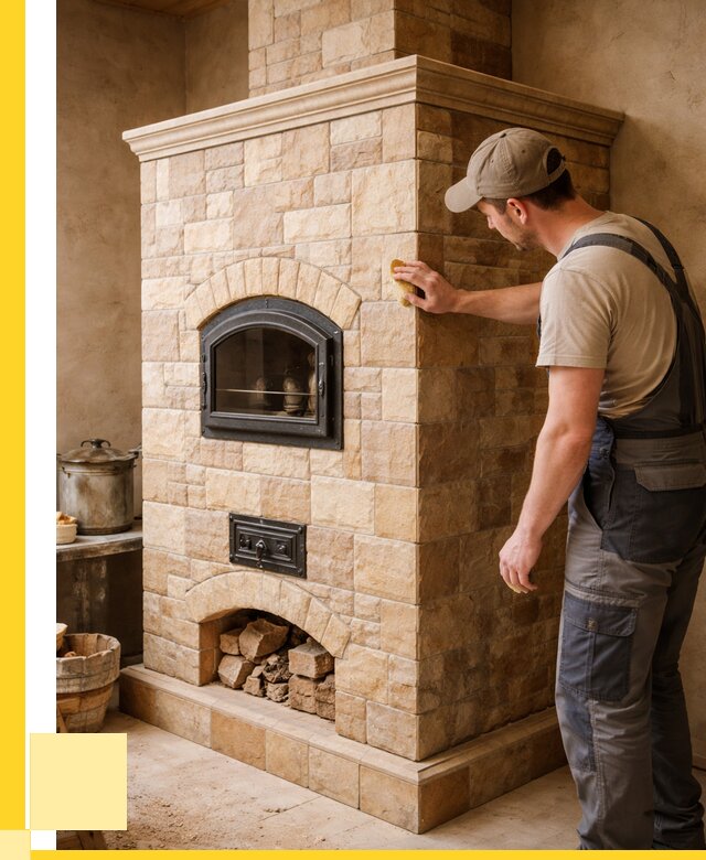 Облицовка печей в Валуйках от 4790 р. под ключ | ЭриданВли