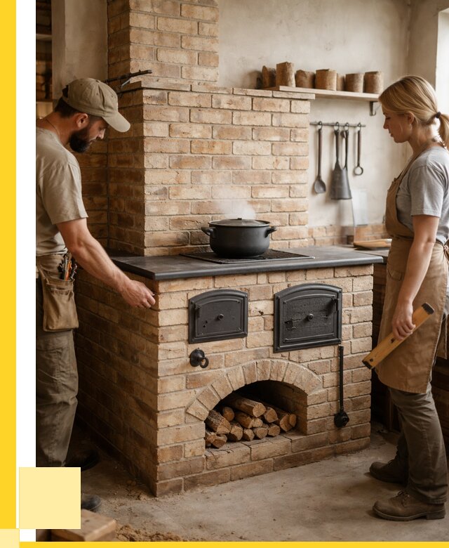 Варочно отопительные печи в Валуйках от 95805 р. | ЭриданВли