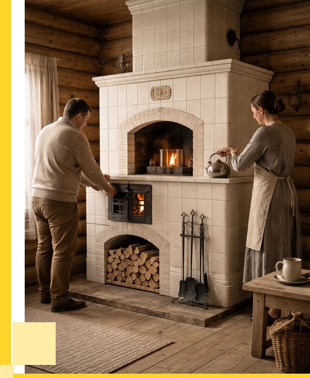 Русские печи в Валуйках: установка от 159675 р. ЭриданВли