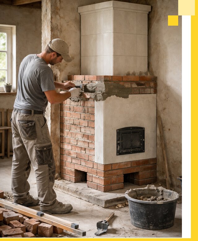 Изготовление и установка печей-голландок под ключ в Валуйках