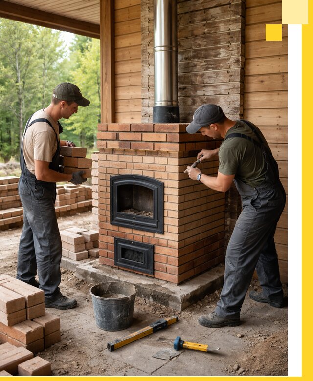 Производство и установка дачных печей под ключ в Валуйках