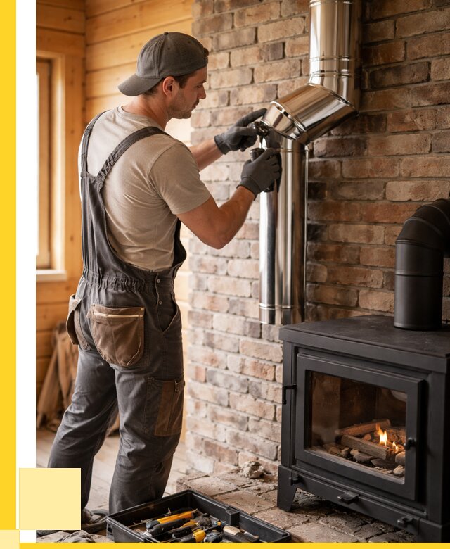 Монтаж дымоходов для печей в Валуйках от 7984 р. | ЭриданВли