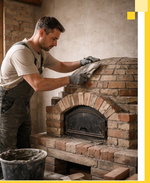 Изготовление и монтаж помпейских печей на заказ в Валуйках