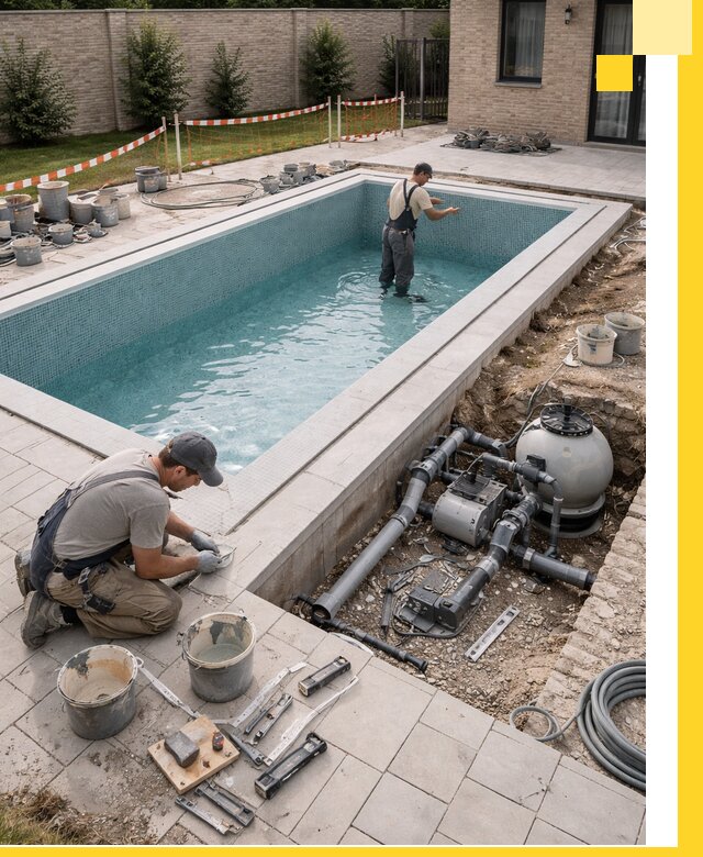 Строительство бассейнов под ключ в Валуйках: проекты и монтаж