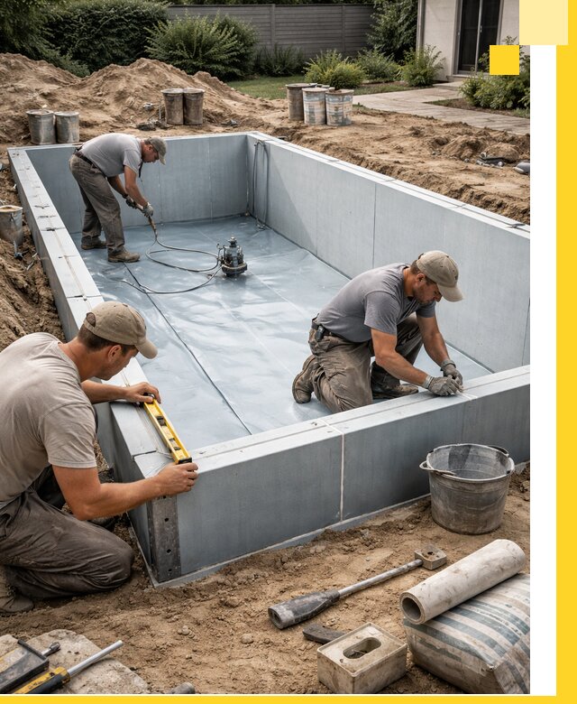 Профессиональный монтаж бассейнов под ключ в Валуйках с гарантией