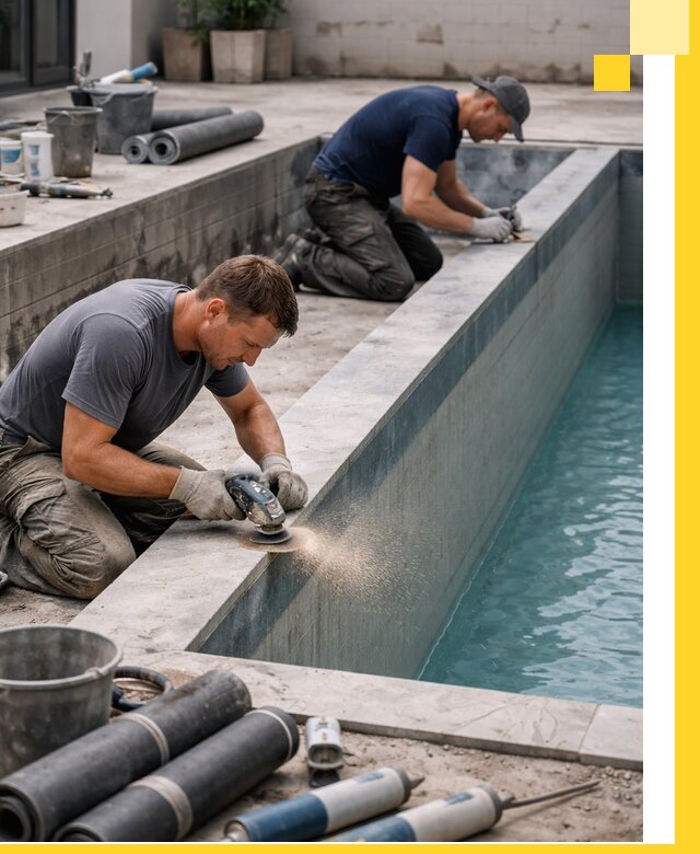 Профессиональный ремонт бассейнов под ключ в Валуйках