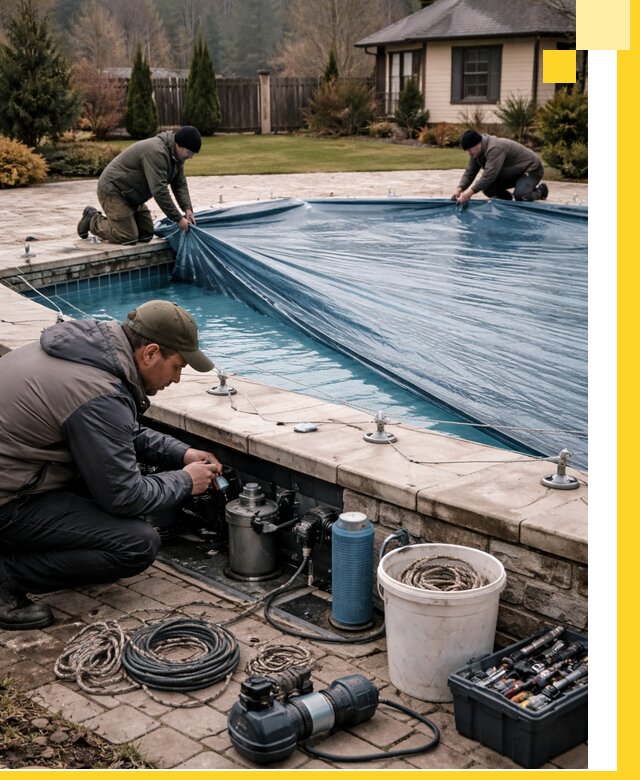 Консервация бассейнов в Валуйках: подготовка к длительному хранению