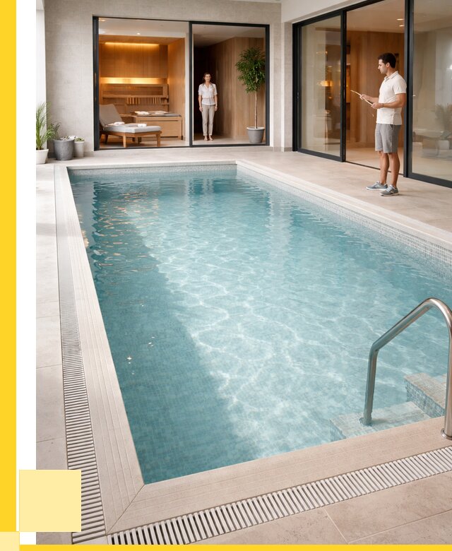 Отделка бассейна пленкой ПВХ в Валуйках от 3726 р. - ЭриданВли