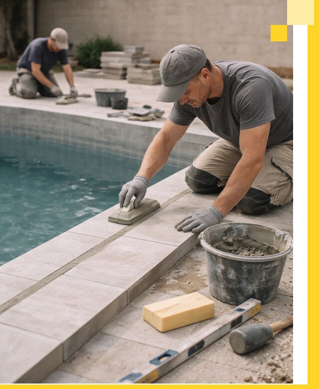 Отделка бассейнов в Валуйках: декоративная отделка и гидроизоляция