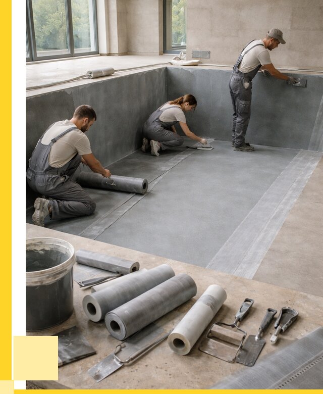 Гидроизоляция бассейнов в Валуйках от 2129 р., ЭриданВли