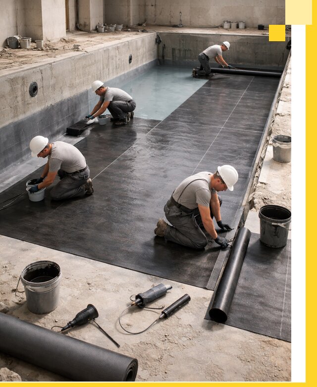 Профессиональная гидроизоляция бассейнов и чаш в Валуйках под ключ