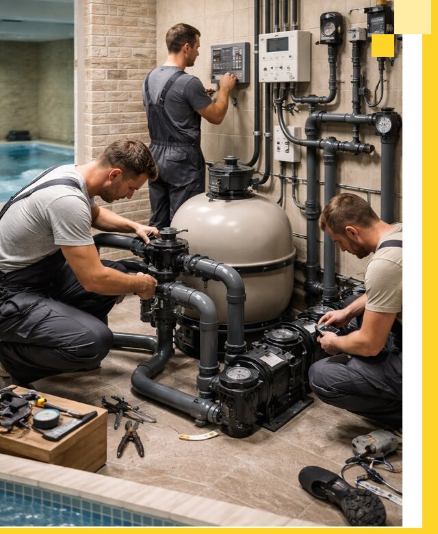 Комплексное оборудование для бассейнов под ключ в Валуйках