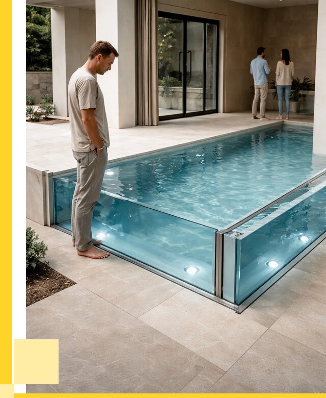 Стеклянные бассейны в Валуйках от 1277400 р. | ЭриданВли — мозаика