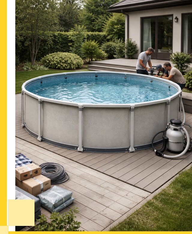 Купить каркасные бассейны в Валуйках от 47903 р. | ЭриданВли