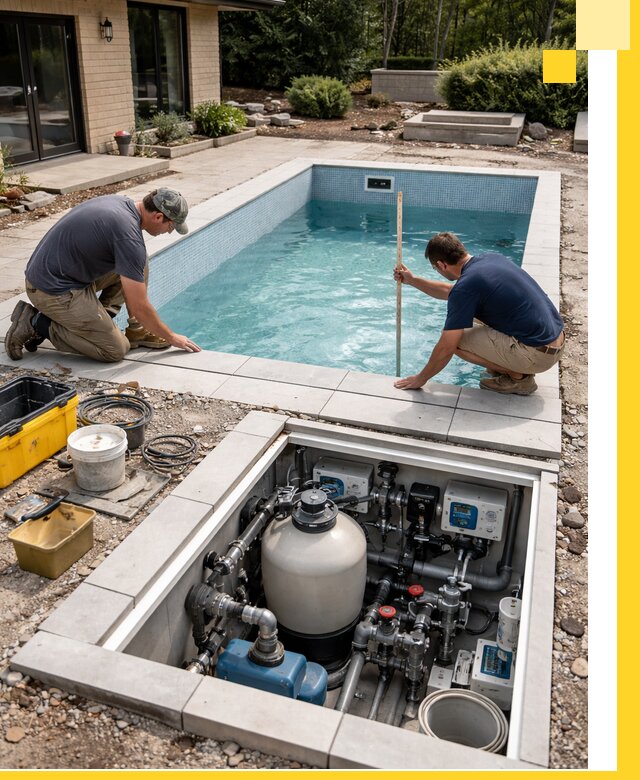 Строительство качественных домашних бассейнов под ключ в Валуйках