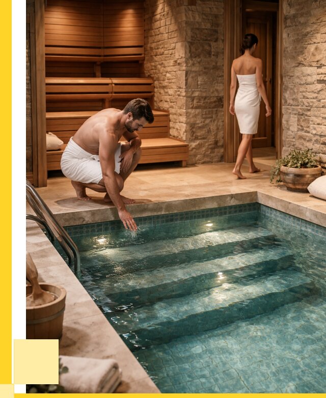 Сауна с бассейном под ключ в Валуйках от 127740 р., ЭриданВли