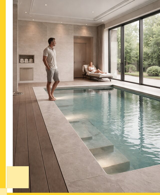 Бассейны в коттедже под ключ в Валуйках от 1277400 р. | ЭриданВли