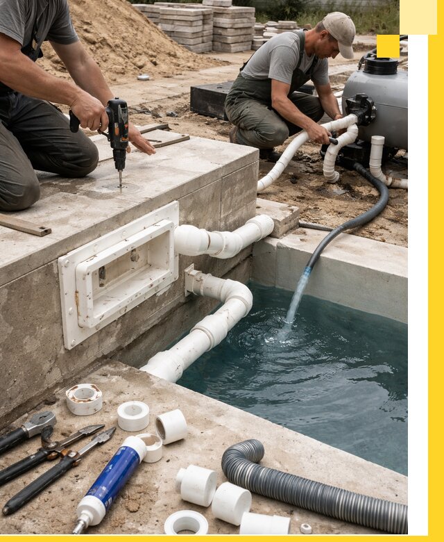 Строительство скиммерных бассейнов под ключ в Валуйках