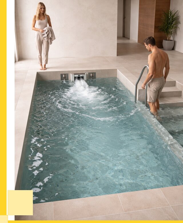 Бассейн с противотоком в Валуйках от 266125 р. | ЭриданВли