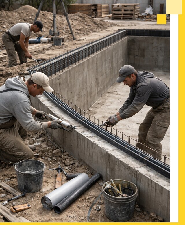 Качественный монтаж чаши бассейна в Валуйках под ключ с гарантией