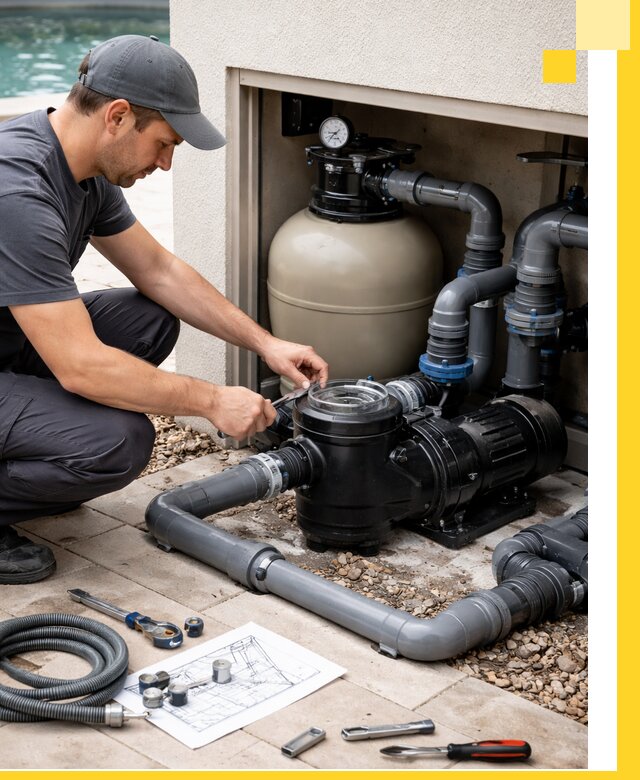 Поставка, монтаж и сервис насосов для бассейнов в Валуйках