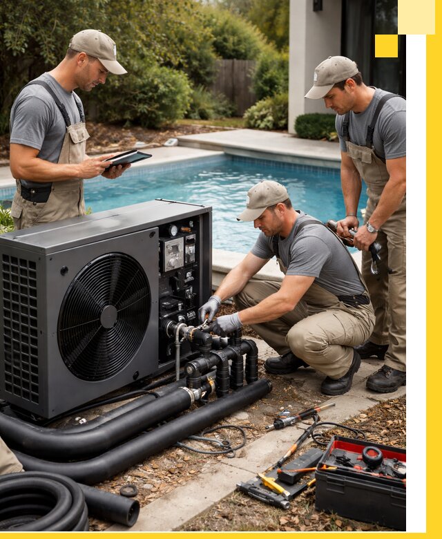 Проектирование и установка тепловых насосов для бассейнов в Валуйках