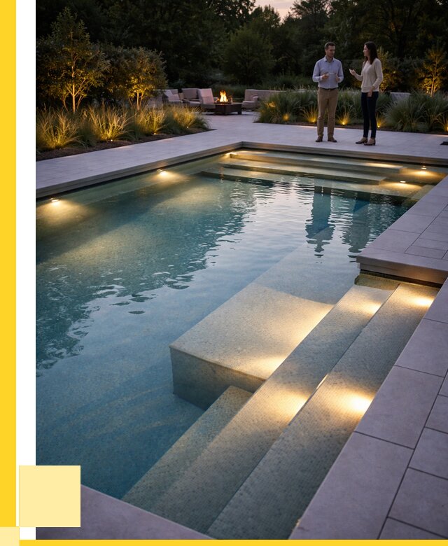 Освещение бассейнов в Валуйках под ключ от 26613 р. | ЭриданВли