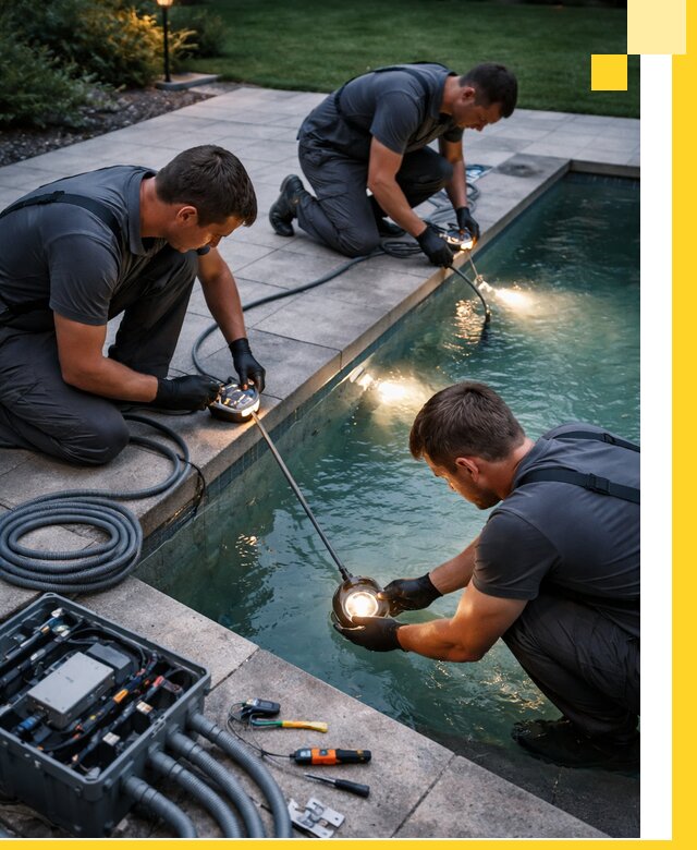 Профессиональное освещение бассейнов в Валуйках: дизайн и монтаж