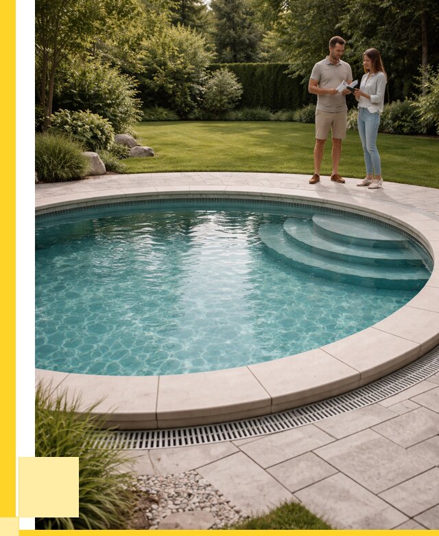 Круглые каркасные бассейны купить в Валуйках от 266125 р. | ЭриданВли