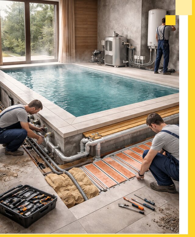 Проектирование и строительство тёплых бассейнов в Валуйках