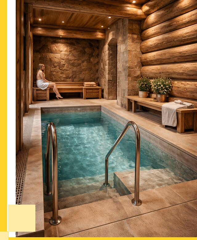 Аренда бани с бассейном в Валуйках от 1596750 р. | ЭриданВли