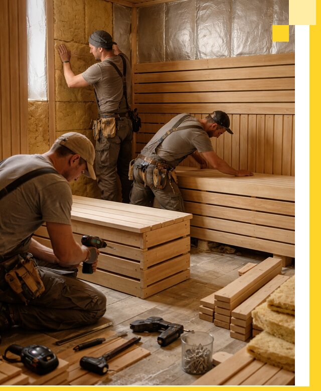 Профессиональное строительство саун под ключ в Валуйках