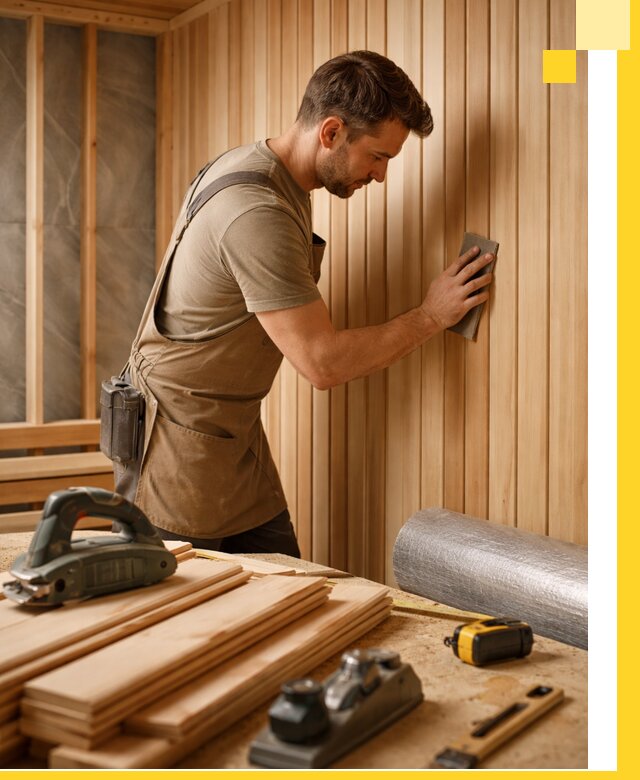 Профессиональная отделка саун и парных под ключ в Валуйках