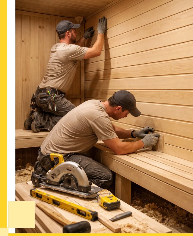 Обшивка саун вагонкой в Валуйках от 2661 р. | ЭриданВли