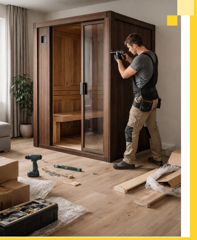 Установка и производство мини саун под ключ в Валуйках