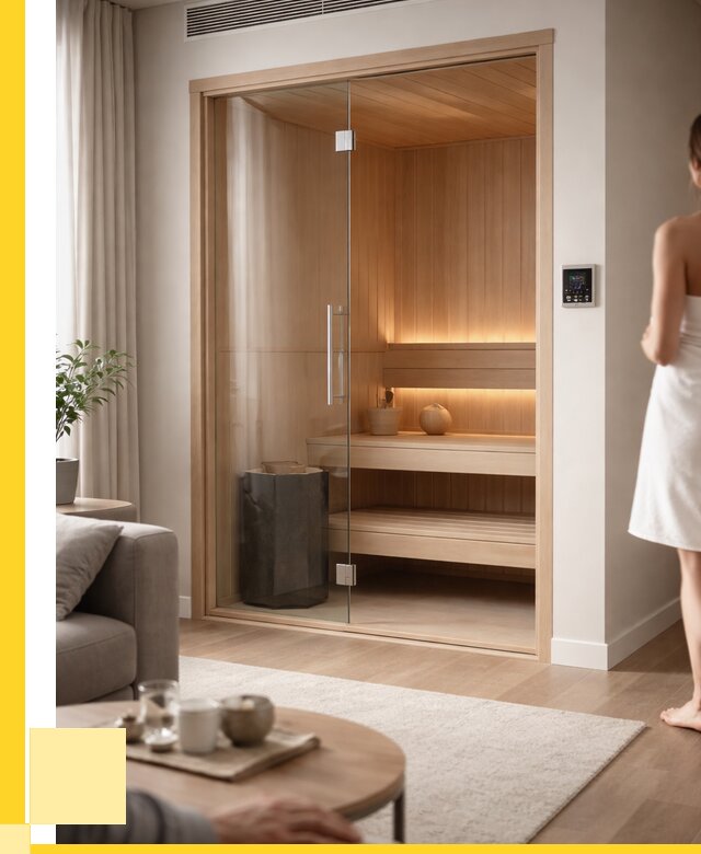 Сауна в квартире под ключ в Валуйках от 127740 р. ЭриданВли